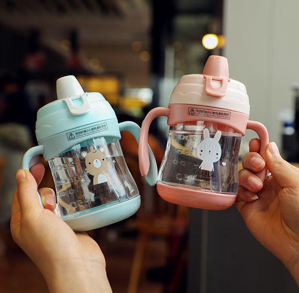 Children'S Water Cups With Straws, Drop-Proof Baby Straw Cups, Leak-Proof And Choking-Proof Drinking Cups, Baby Duckbill Cups