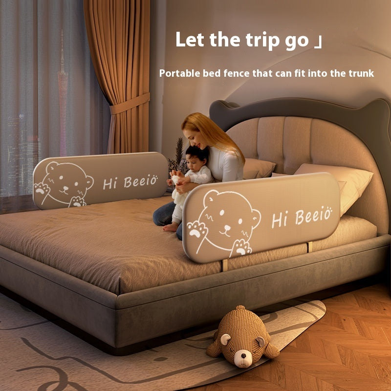 Portable Bed Guardrail Crib Side