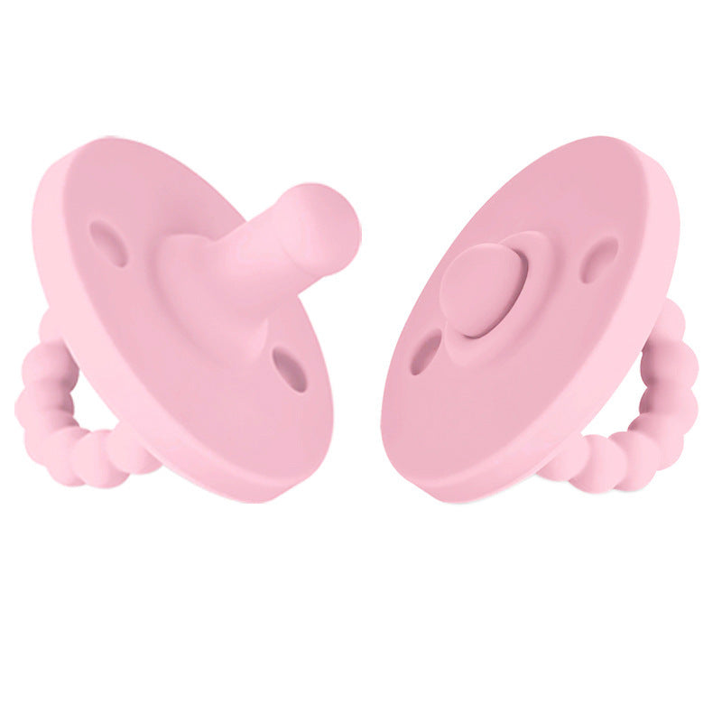 Food-grade silicone baby nipple for safe feeding – soft, BPA-free pacifier nipple for infants.