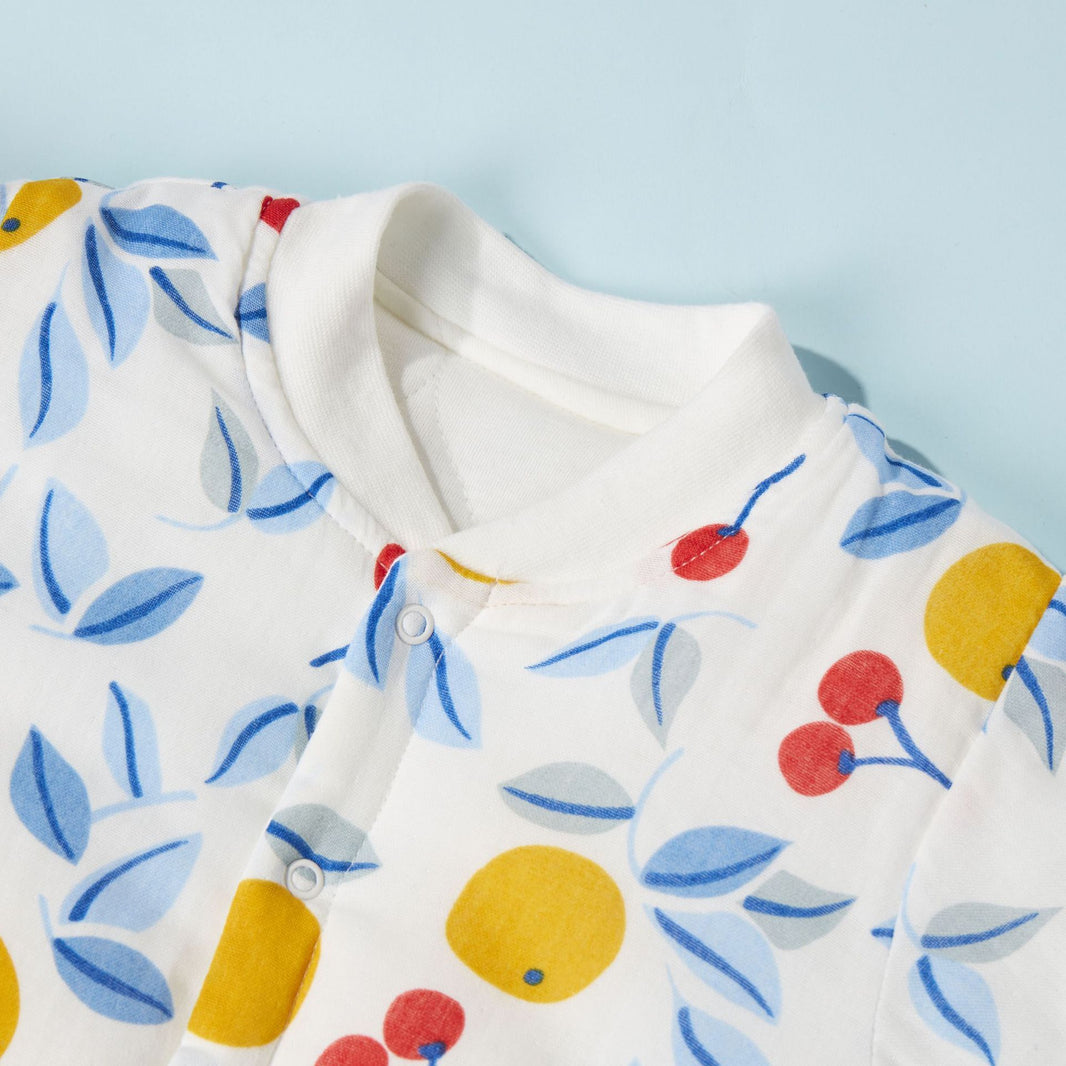 Cotton Yarn Cotton Baby Split Leg Onesies To Keep Warm