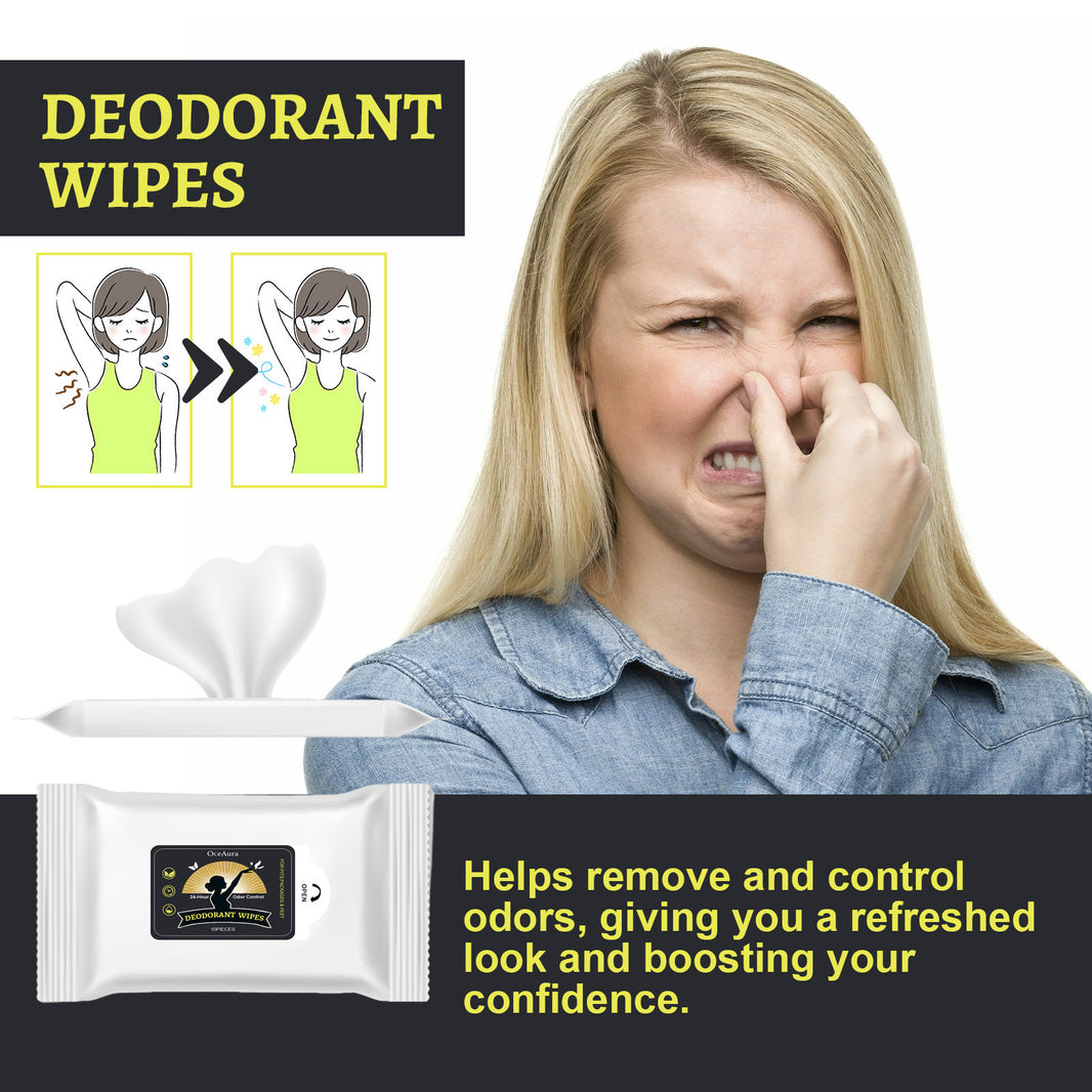 Odor Deodorant Wipes Exercise Sweating Body Wipe Wipes