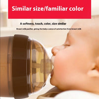 Simple And Portable Baby Weaning Tool Silicone Bottle