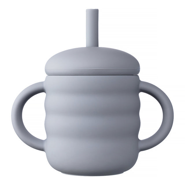 Baby Silicone Sippy Cup BPA-Free Portable Storage Snac