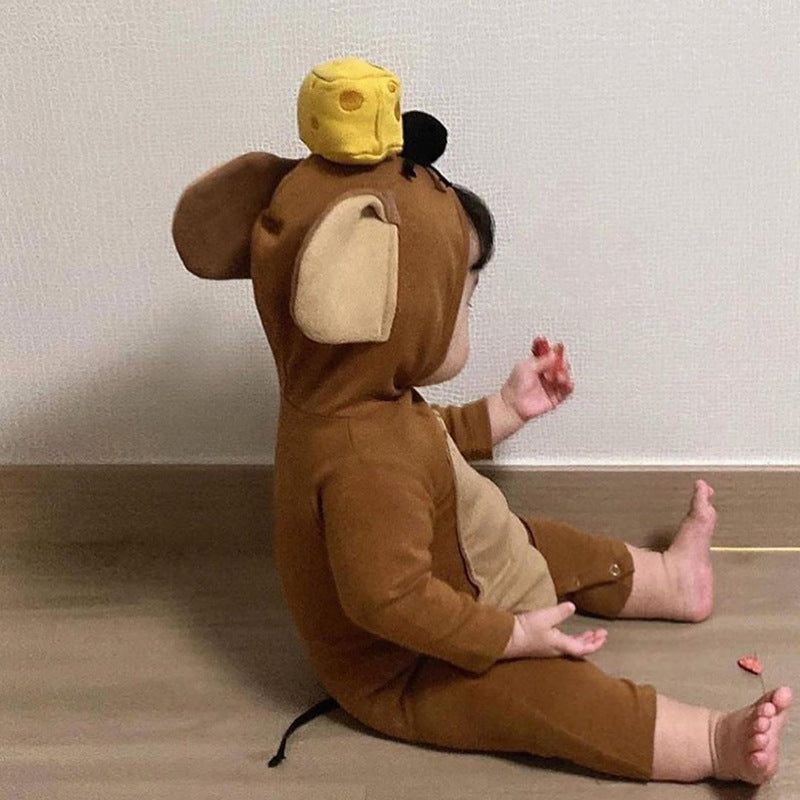 Pure Cotton Cartoon Cute Baby Onesies