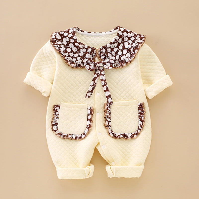 Warm Rompers Romper Baby Long Sleeve