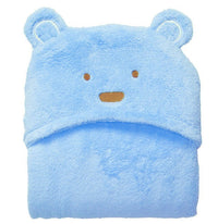 "Soft baby hooded bath towel and children's blanket in cotton fabric"

