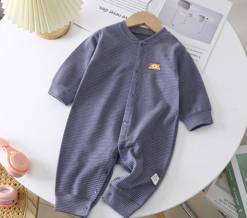 Baby Dralon Jumpsuit Baby Striped Romper