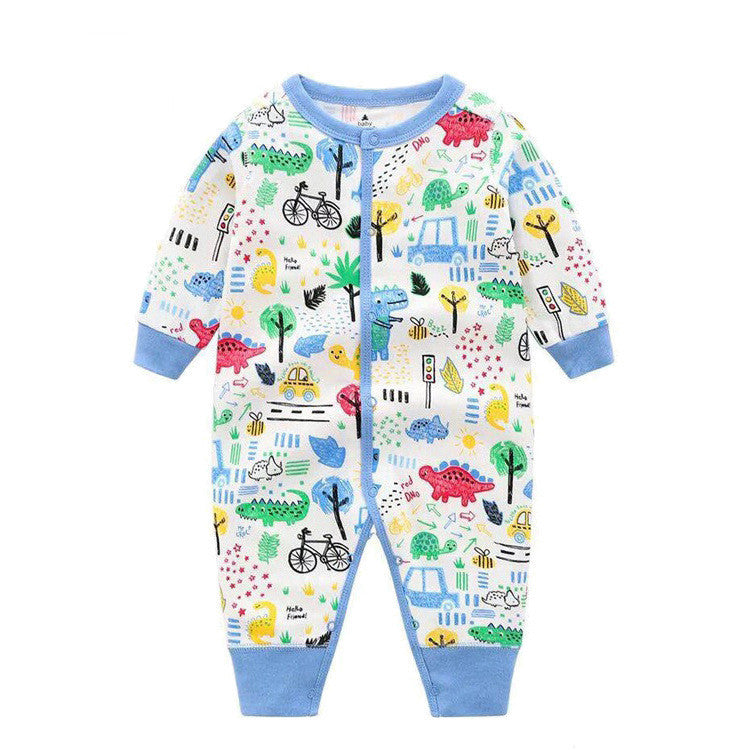 New style European and American baby onesies for autumn and winter