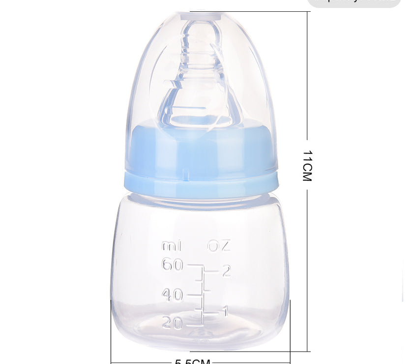 Standard caliber baby drinking bottle
