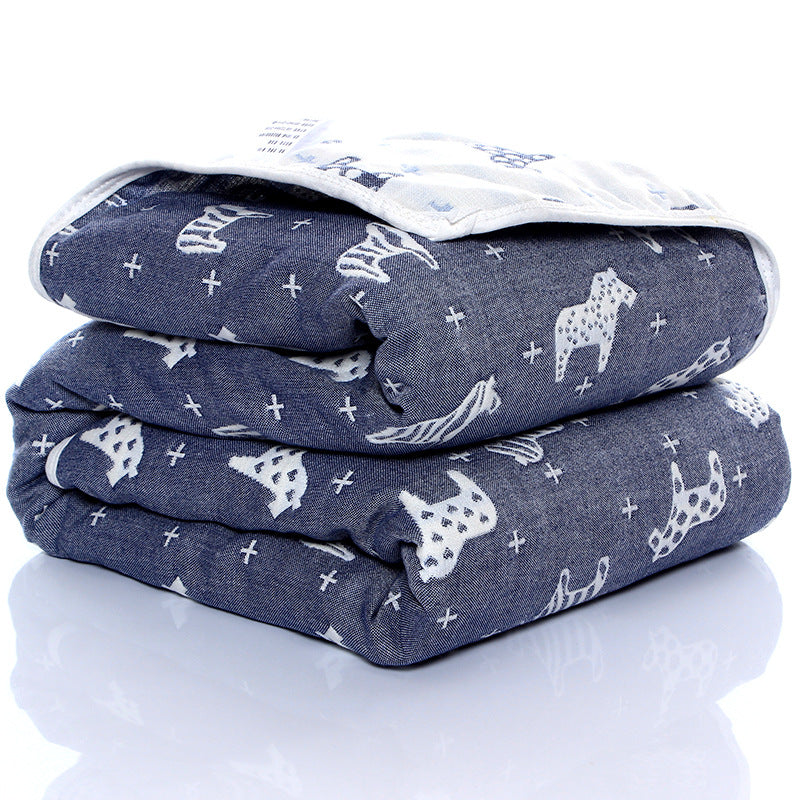 Six-layer Gauze Children Towel Quilt Baby Baby Gauze Bath Towel