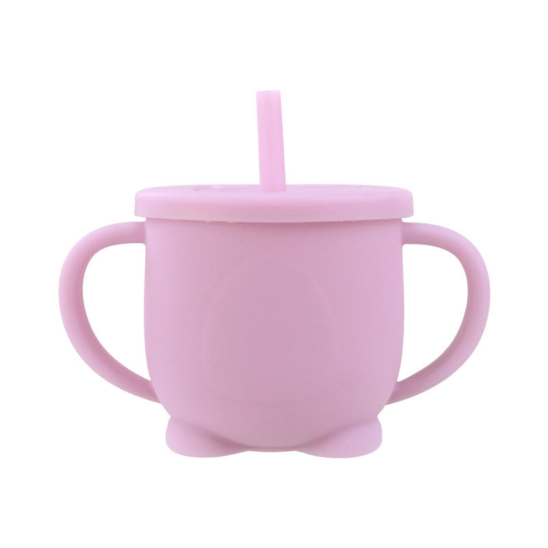Food Grade Anti-Sippy Children's Baby Silicone Children's Leak-Proof Cup With Lid