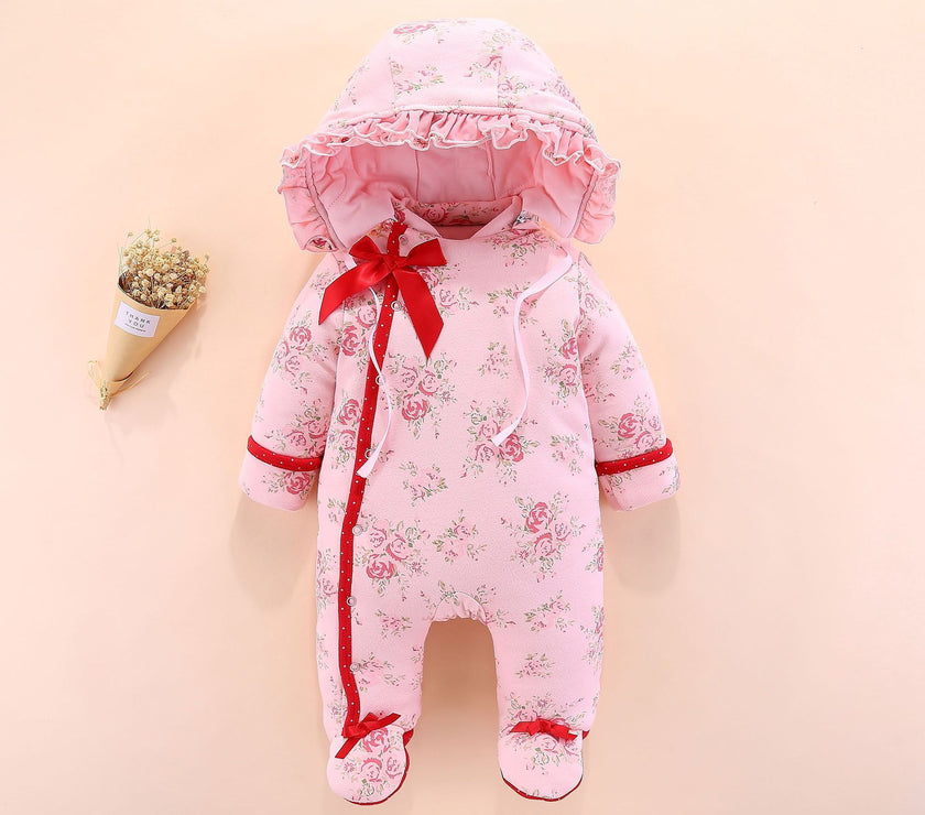 Thicken warm baby onesies