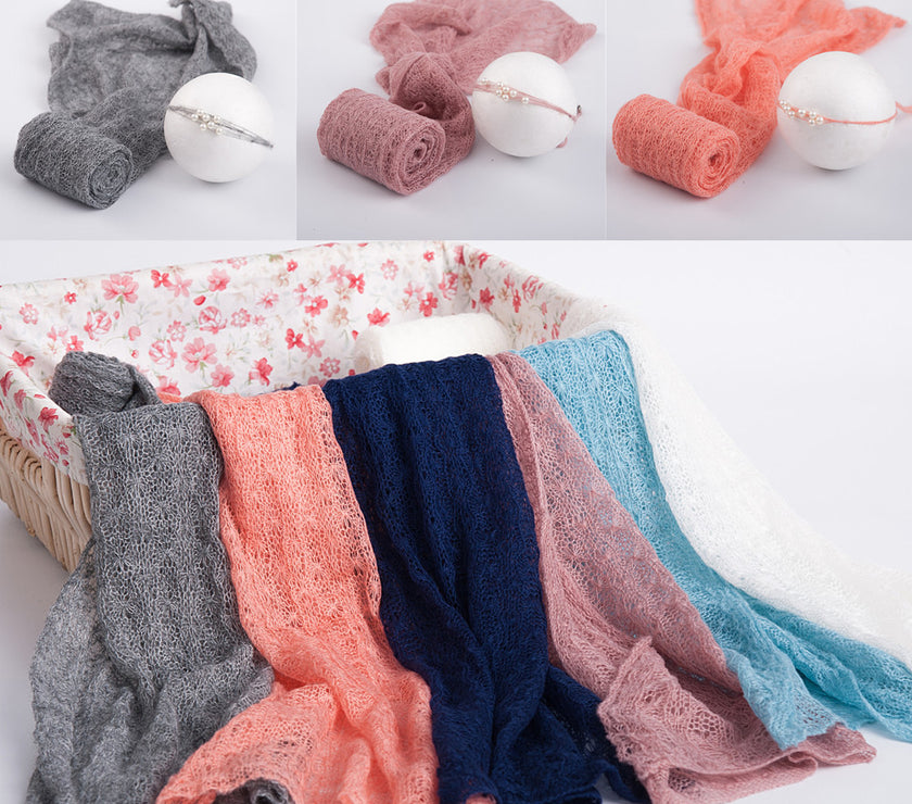Baby photography baby summer mohair wrap