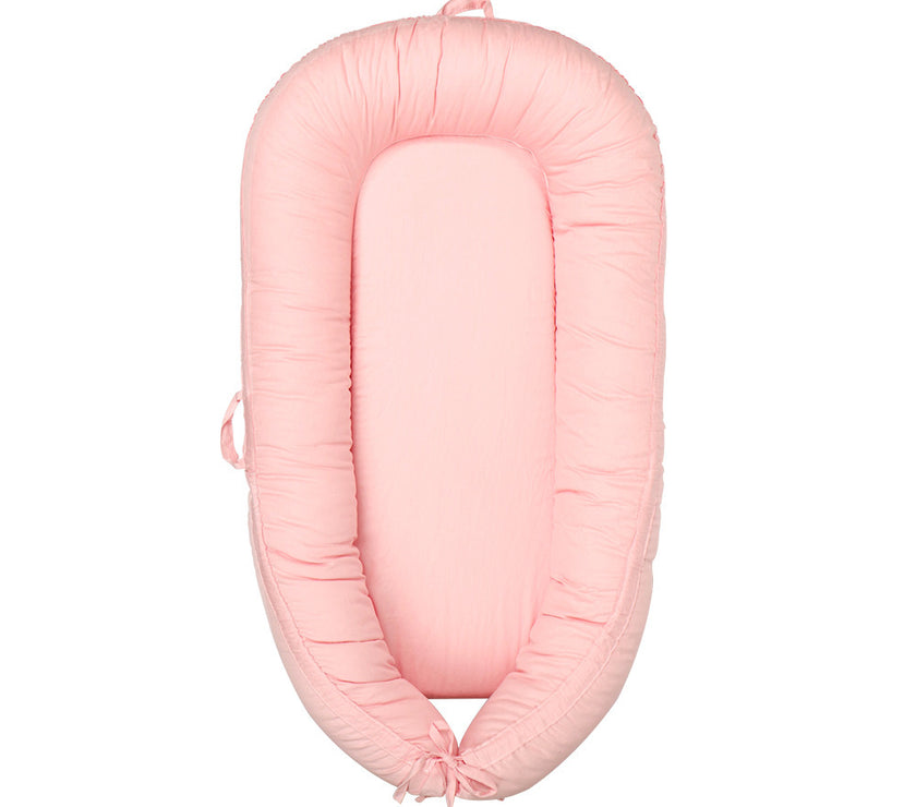 New solid color crib bed