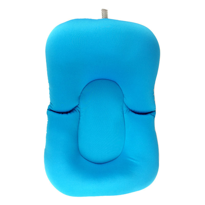 "Soft floating newborn bath pad mat for baby tubs"

