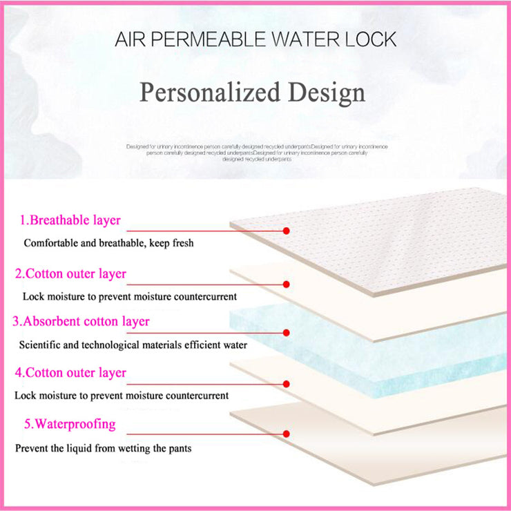 Washable cotton diapers