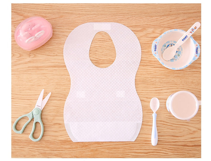 Summer baby eating bib baby