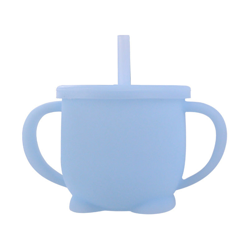 Food Grade Anti-Sippy Children's Baby Silicone Children's Leak-Proof Cup With Lid
