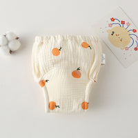 Gauze Cotton Baby's Ring Urine Training Training Pants Gauze Diaper Pants Waterproof Diaper Pure Cotton Diaper Pants