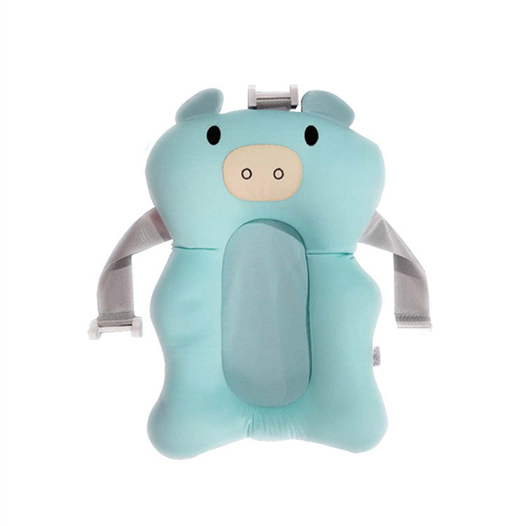 Newborn soft shower bed bath pad in baby tub