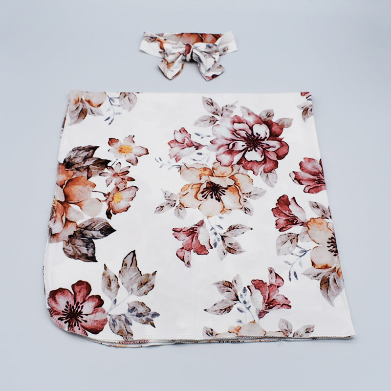 European And American Hairband Wraps Newborn Elastic Wrap