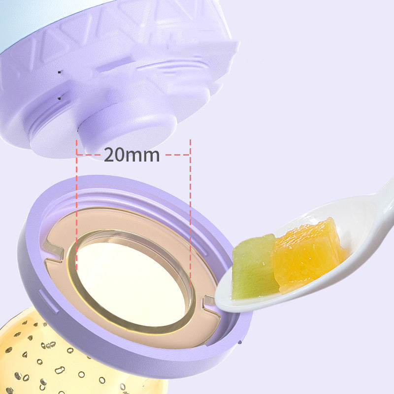 Soft silicone baby teether nipple with molar stick design and food feeder for safe teething and feeding.
