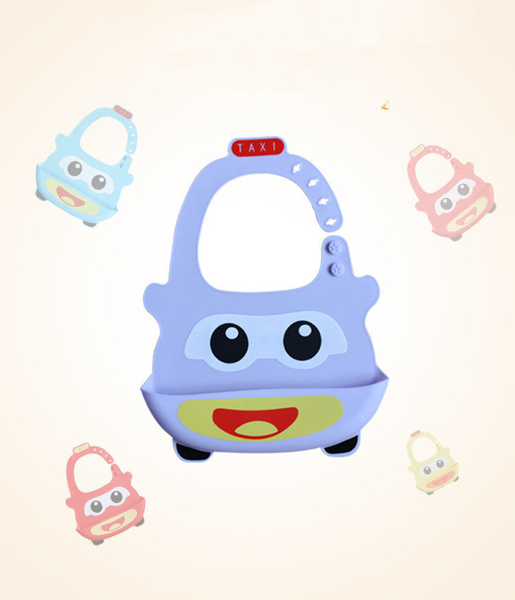 Maternal And Child Supplies Baby Saliva Pockets For Eating Silicone Bibs