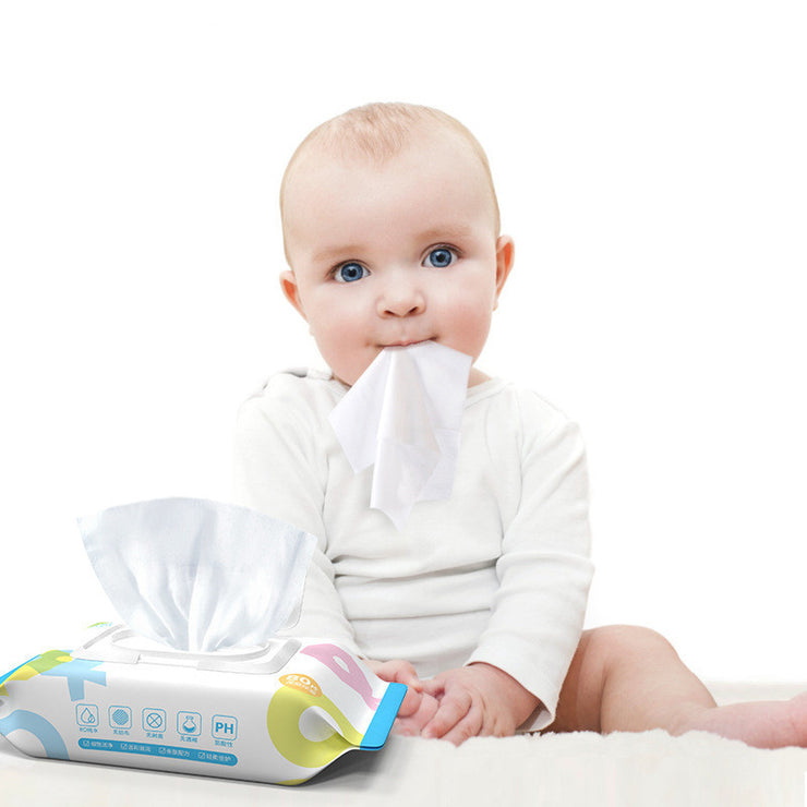 80 Pieces Of Newborn Baby Wipes Baby Wet Wipes