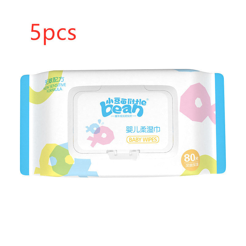 80 Pieces Of Newborn Baby Wipes Baby Wet Wipes