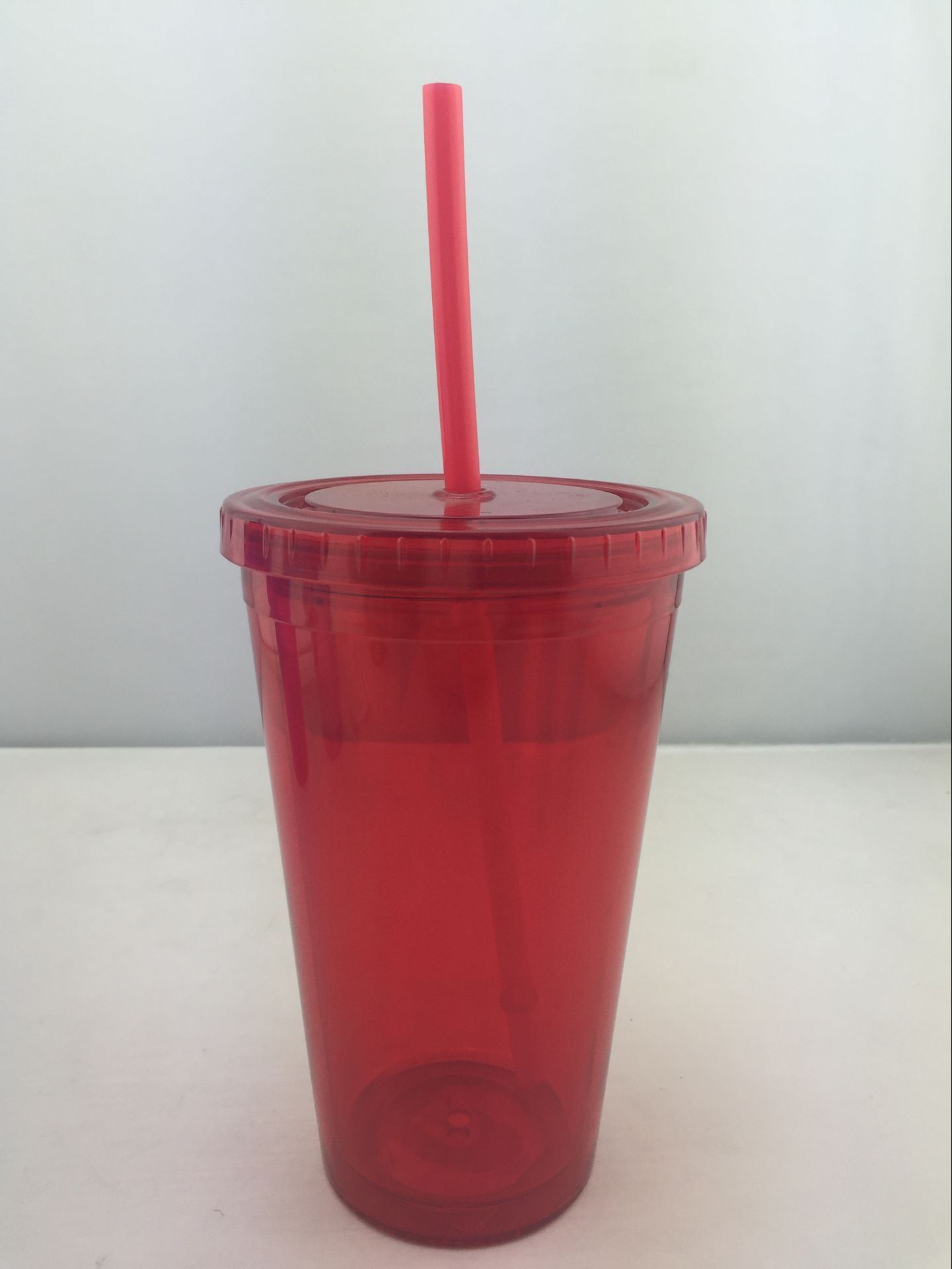 Customized New Creative Sippy Cup Double Layer Cute Plastic Sippy Cup Adult Children Cup Gift Plastic Cup