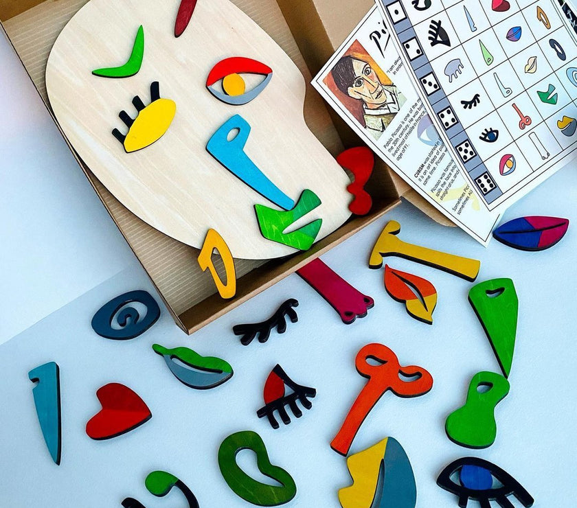 Wooden Montessori Puzzle Decompression Toys For Children