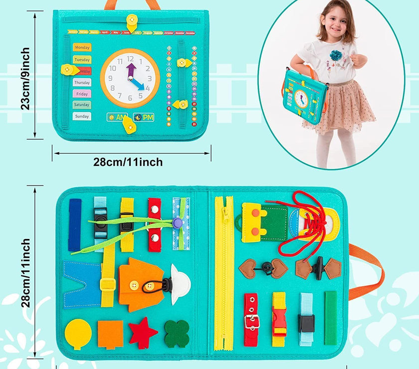 Montessori Clothing Handbag Teaching Aids Storage Children's Educational Toys Training Early Childhood Education Toys