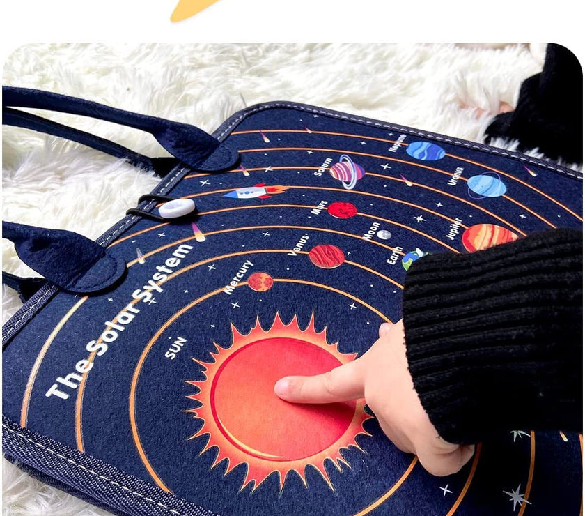 Montessori Clothing Handbag Teaching Aids Storage Children's Educational Toys Training Early Childhood Education Toys