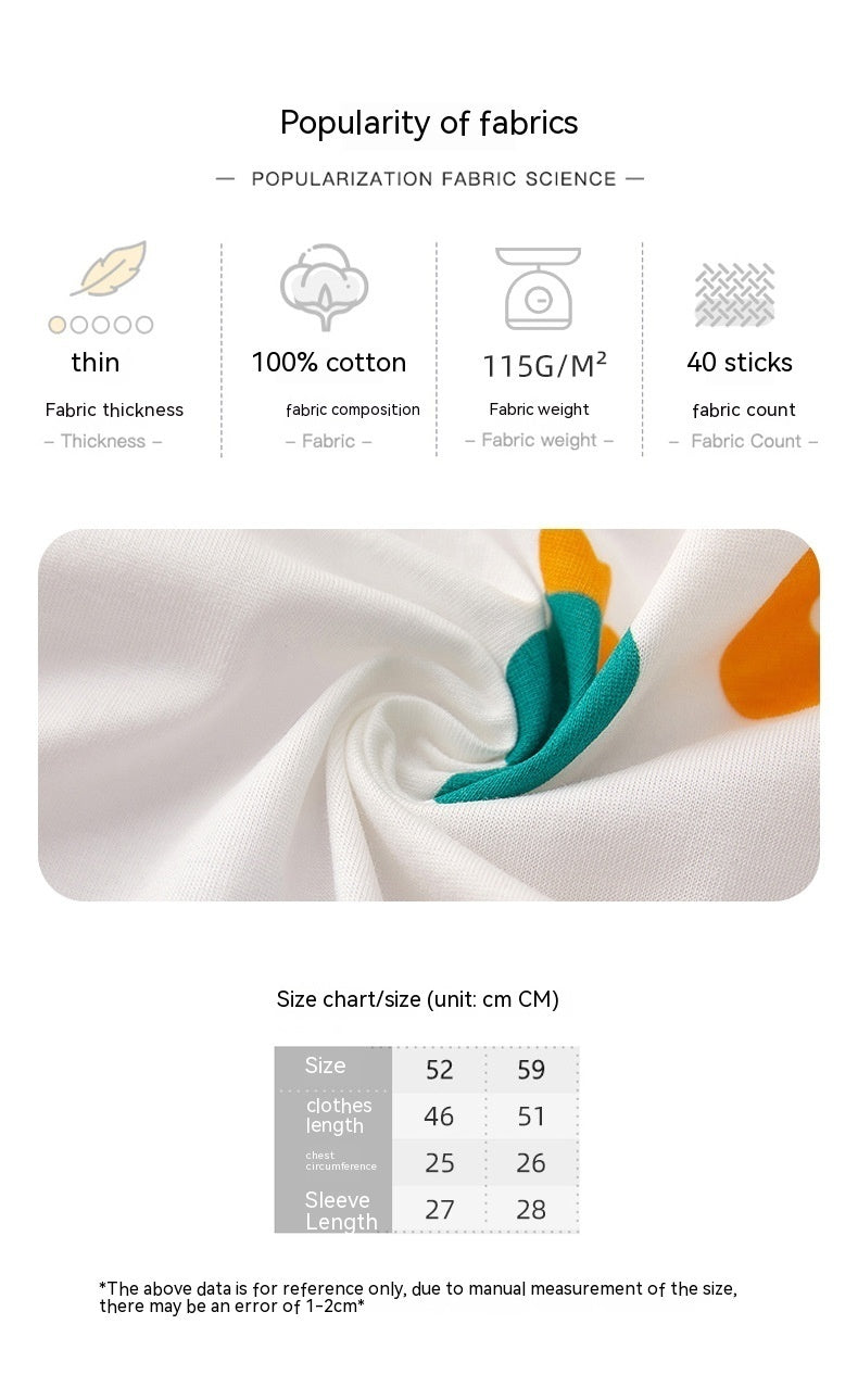 Newborn Clothes Rompers Thin Romper Jumpsuit