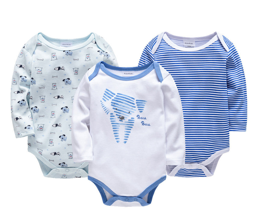 Spring and autumn baby onesies