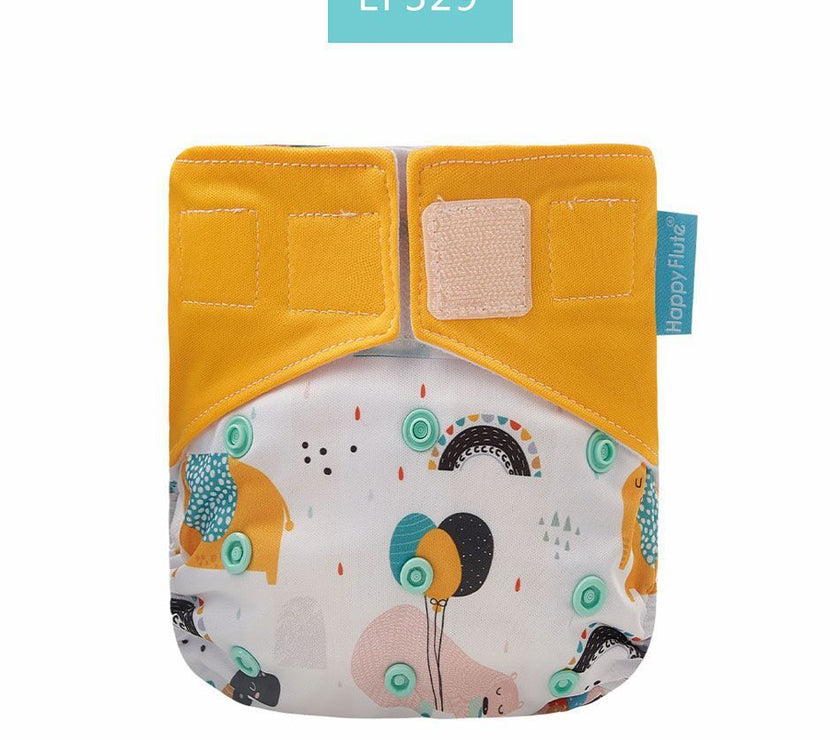 Absorbable and washable diapers