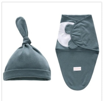 Baby Swaddle Blanket Cap Newborn Swaddling Bag Sleep Sack