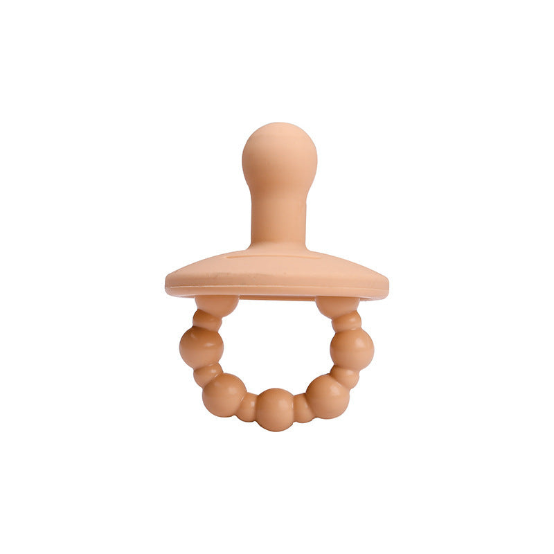 Food-grade silicone baby pacifier for newborn sleep – BPA-free, soft, and safe comfort for infants.
