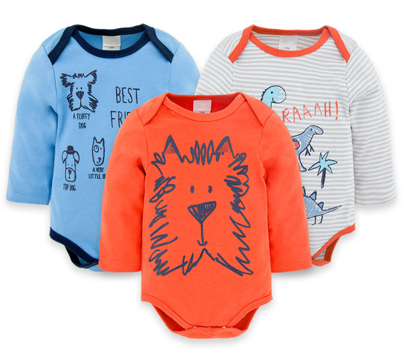 Spring and autumn baby onesies