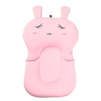 "Soft floating newborn bath pad mat for baby tubs"

