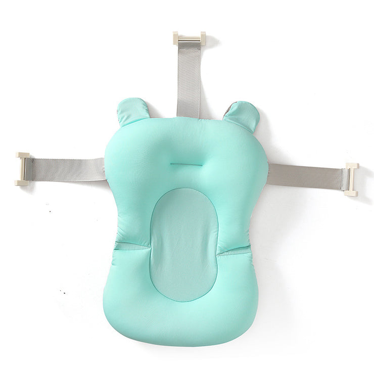 Newborn soft shower bed bath pad in baby tub