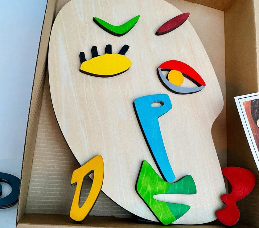 Wooden Montessori Puzzle Decompression Toys For Children