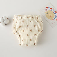 Gauze Cotton Baby's Ring Urine Training Training Pants Gauze Diaper Pants Waterproof Diaper Pure Cotton Diaper Pants