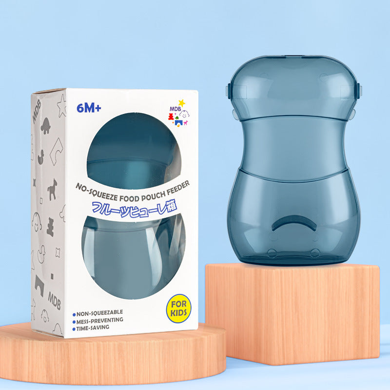 Reusable baby food supplement bags for toddlers, ideal for storing fruit purees and soft snacks.
