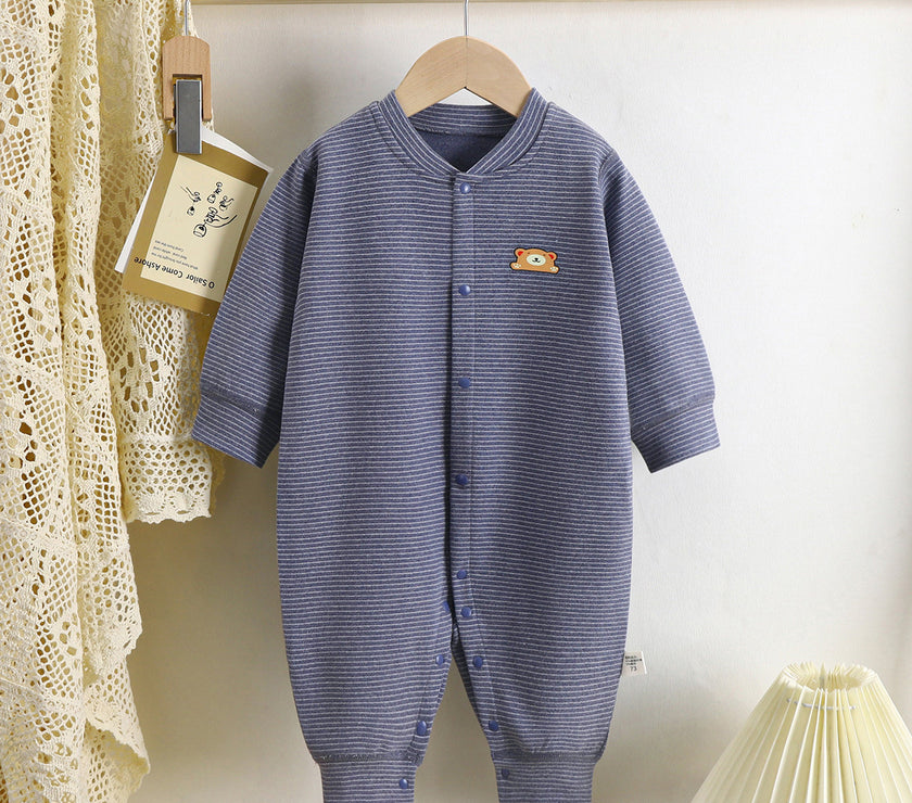 Baby Dralon Jumpsuit Baby Striped Romper