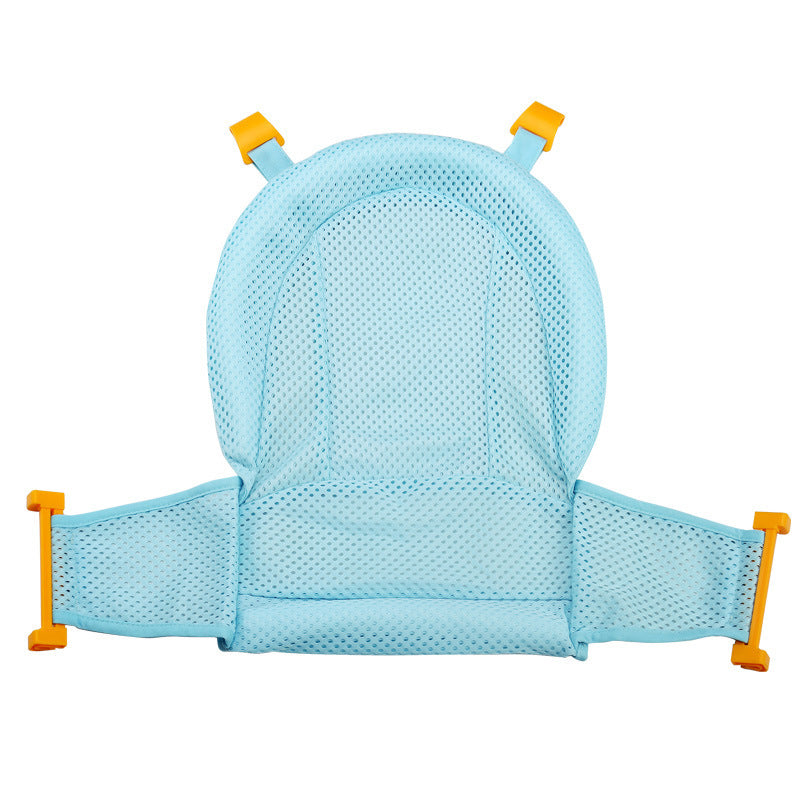 Newborn soft shower bed bath pad in baby tub