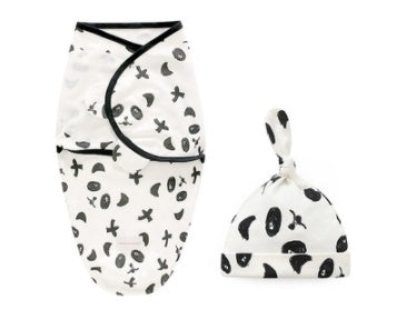 Baby Swaddle Blanket Cap Newborn Swaddling Bag Sleep Sack