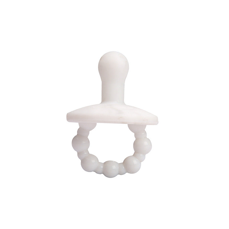 Food-grade silicone baby pacifier for newborn sleep – BPA-free, soft, and safe comfort for infants.
