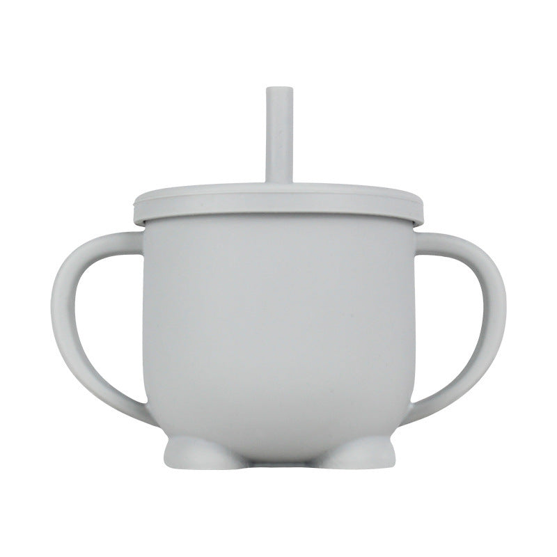 Food Grade Anti-Sippy Children's Baby Silicone Children's Leak-Proof Cup With Lid