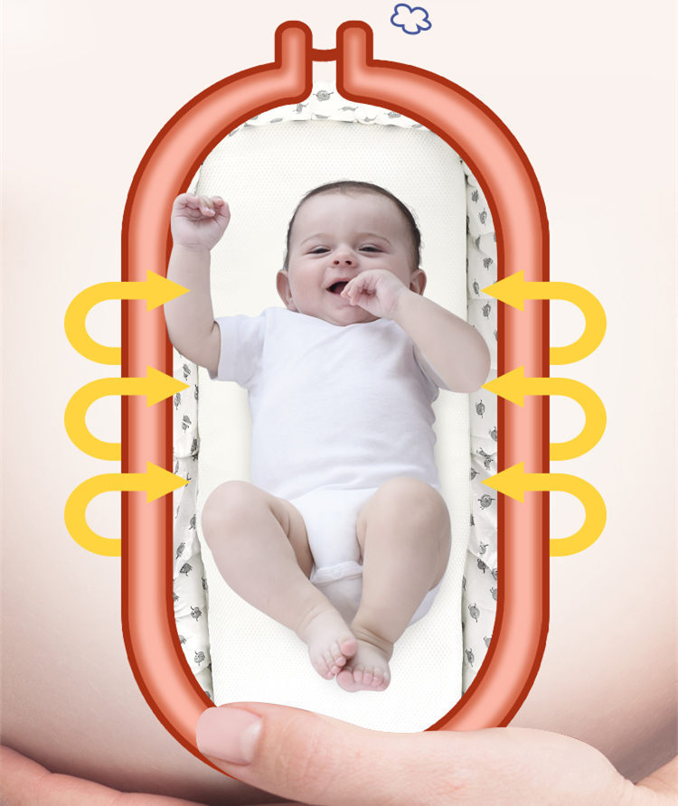 Shoulder bag portable crib